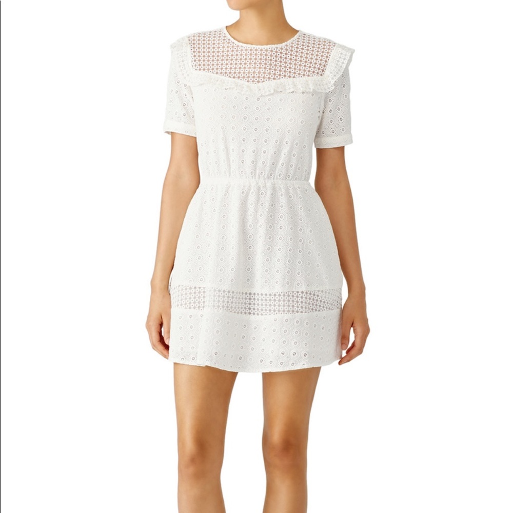 Rebecca Minkoff White Angeles Dress - Size 6